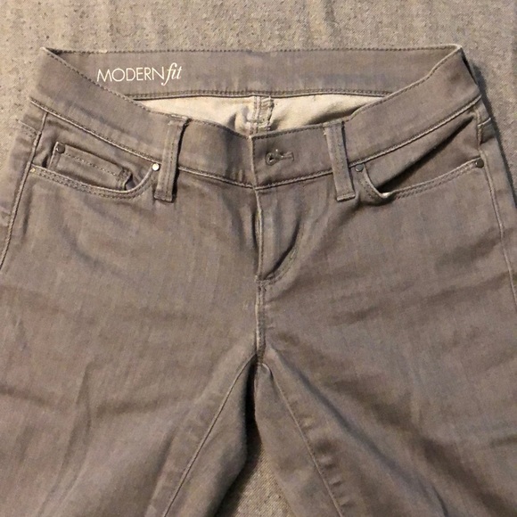 Ann Taylor Size 0 grey Jeans - Picture 2 of 4
